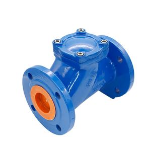 डक्टाइल आयरन pn10/16 फ्लैंगेड बॉल चेक वाल्व, कास्ट dn50-एक तरह से सीवेज, आग, जल उपचार के लिए गैर-वापसी 500 - Product Image 5