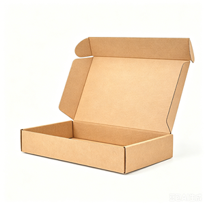 Boîte d'expédition personnalisée en carton ondulé marron, type avion, en gros, vierge, en kraft, pour vêtements, cosmétiques, avec impression de logo - Product Image 2