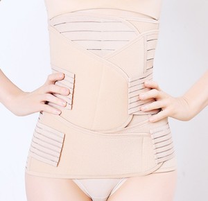 Ceinture de récupération post-partum 3-en-1 : Corset gainant, bande de maintien abdominale et soutien pelvien pour la taille après l'accouchement - Product Image 1