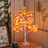 Hot-Selling LED Weihnachts baum Ornament Bunte Sternen himmel Nachtlicht Künstliche Nacht Duft Birke