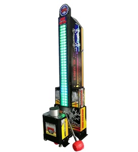 Arcade martello macchina da gioco biglietto della lotteria elettronico gioco di divertimento <span class=keywords><strong>re</strong></span> <span class=keywords><strong>del</strong></span> martello Mr hucking gioco Redemption Machine - Product Image 1