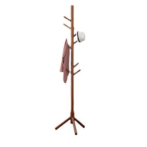 Youhui Floor Standing <b>Coat</b> Rack Solid Wood Stable Design For Bedroom Living Room - Product Image 5