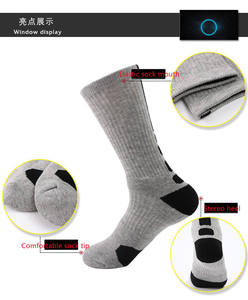 Calcetines Deportivos Personalizados OEM con Logotipo, Calcetines Atléticos con Amortiguación de Rizo para Baloncesto, Correr, Ciclismo, Senderismo, Tenis, Esquí - Product Image 3