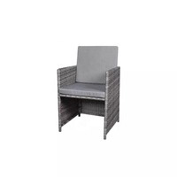 Ensemble de meubles de jardin en rotin à bas prix, meubles de patio modernes, ensemble de table et de chaises en rotin pour l'extérieur