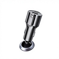 Chargeur de voiture USB-C 51W PD QC3.0 à charge rapide, adaptateur allume-cigare avec charge sans fil et coupe-ceinture de sécurité pour smartphones