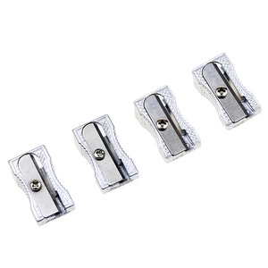 Becol Khuyến Mại Thiết Kế Đơn Giản Quay Lỗ Duy Nhất Bút Chì Mài Học Sinh Trường Kim Loại Của Nhãn Hiệu Bút Chì Mài - Product Image 3