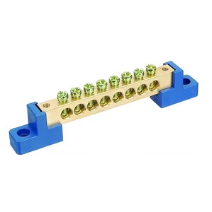 Enlaces neutros de latón de la mejor calidad para tableros eléctricos con alta conductividad eléctrica y sistema de fijación seguro - Product Image 4