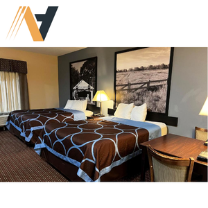 Marque Ngoc Hoang Anh Vietnam Factory-Direct Laquinta Hotel Furniture OEM, Designs les plus vendus Table de chambre, chaise et tête de lit - Product Image 4