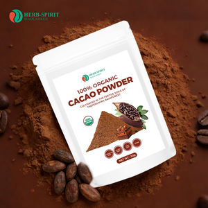 Étiquettes personnalisées, poudre de cacao biologique non sucrée, poudre de cacao alcalinisée, fabricants - Product Image 1