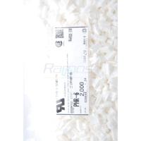 Boîtier de contact femelle JST PHR-6, 6 voies, une rangée, pas de 2 mm, lot de 2000 pièces, borniers fabriqués en Malaisie