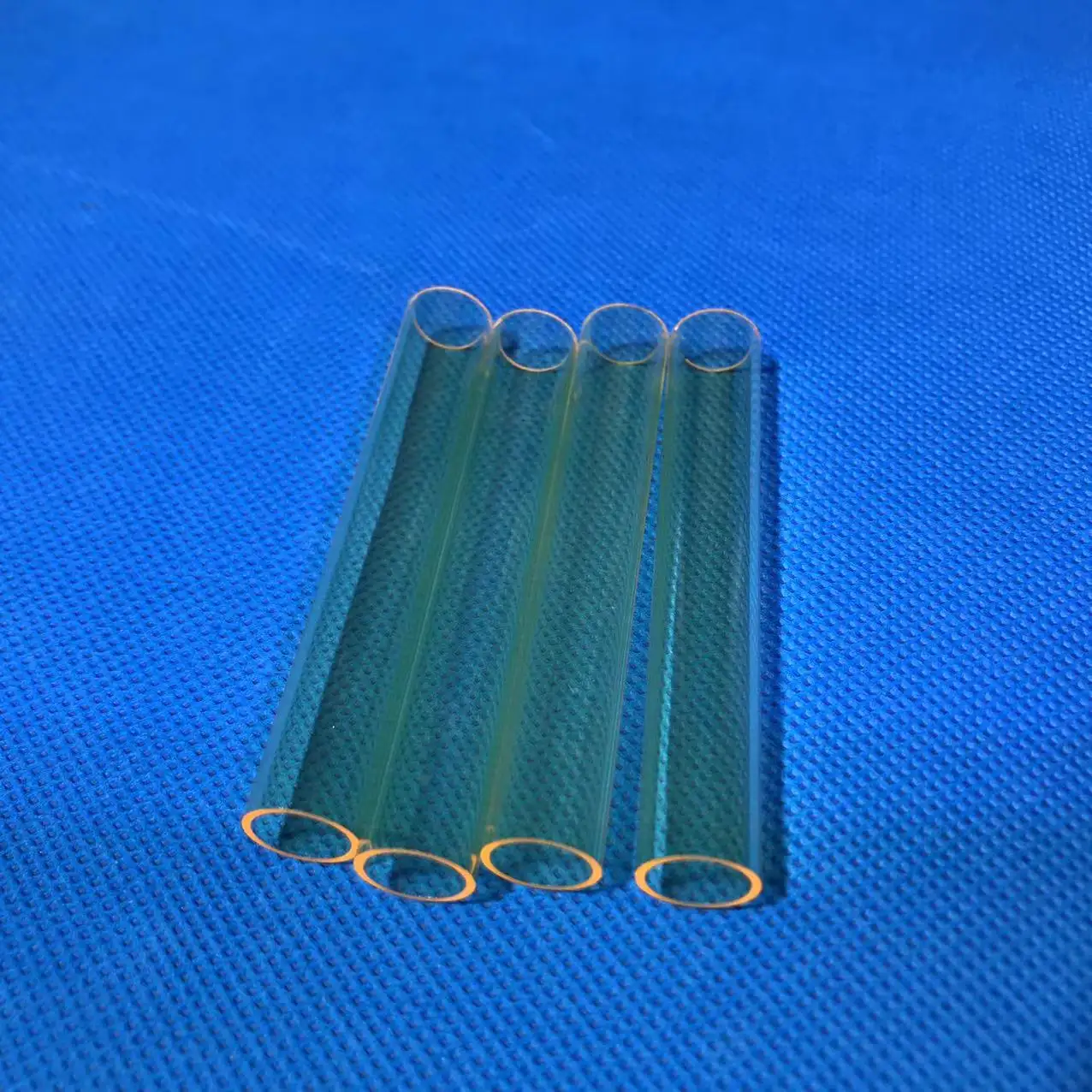 Custom colored quartz glass tubes for laboratory colored quartz tubes