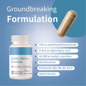 Cápsulas de Suplemento Herbal OEM <span class=keywords><strong>para</strong></span> la Salud del Nervio Ciático, Suplemento de Vitaminas <span class=keywords><strong>B</strong></span> <span class=keywords><strong>para</strong></span> Personas Mayores, <span class=keywords><strong>Complejo</strong></span> de Vitamina <span class=keywords><strong>B</strong></span>, ALA - Product Image 2