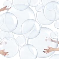 Grande boule transparente en plastique de 20 cm, 25 cm, 30 cm, 40 cm, pour décoration de Noël, de mariage ou de fête, ornement creux à suspendre