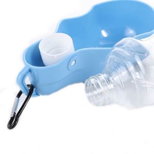 Küçük kedi yumuşak ağız içecek su şişesi açık seyahat taşınabilir tiryakisi köpekler için sevimli tarzı su şişeleri rastgele renk - Product Image 5
