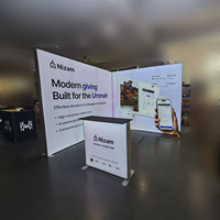 Stand lumineux TianLang pour salons professionnels et événements mondiaux, idéal pour les centres de fitness et les enseignes de salles de sport