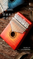 Harmonium Kalimba 17 Jouets Instruments de Musique Clés Kalimba Instruments de Musique