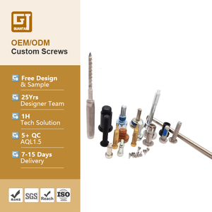 Viti a testa cilindrica in acciaio inossidabile, auto-tapping, personalizzate M3 3mm, in titanio, zigrinate, con inserto blu Nylok, in acciaio al carbonio nero, a testa ultra sottile - Product Image 1