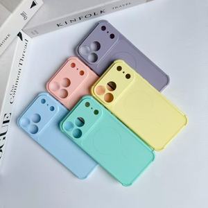 ขายส่งสินค้าใหม่ เคสโทรศัพท์แบบกำหนดเองได้ อุปกรณ์เสริมโทรศัพท์มือถือ เคสป้องกันสำหรับ iPhone 17 16 15 14 ฝาหลัง TPU เคสโทรศัพท์หลากสี - Product Image 3