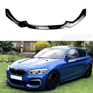 Pour BMW Série 1 F20 F21 2015~2019 LCI 116i 118i 120i M135 M140i M-Pack Style Lame de pare-chocs avant de voiture, séparateur et spoiler - Product Image 1