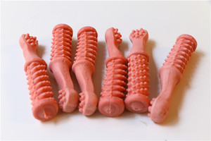 Vegetariano sin aditivos sin colorantes perro Dental mascota mastica cepillo de dientes - Product Image 2