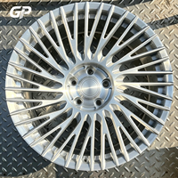 Jantes en alliage forgé multi-rayons argent brossé 18-22 pouces multi-PCD pour berlines de luxe et tuning automobile