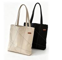Sac fourre-tout en toile en gros avec poche zippée, sacs en toile réutilisables pour le shopping