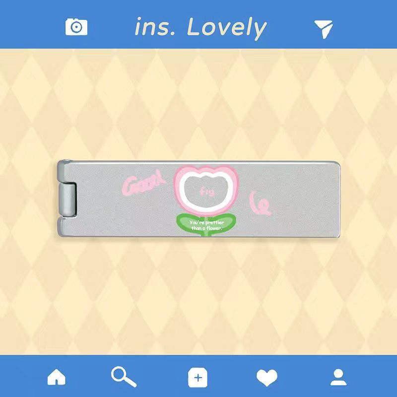 Métal stand-k122 tulipe rose-support pliant métallique