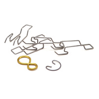 OEM & ODM Pièces de cintrage de fils en acier inoxydable personnalisées Fil métallique CNC formant un ressort linéaire irrégulier Ressorts de haute qualité