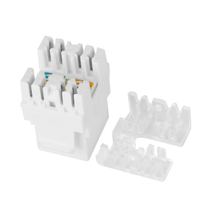 Módulo de red CAT6 Keystone Jack RJ45 de 180 grados UTP de cuerpo corto - Product Image 4