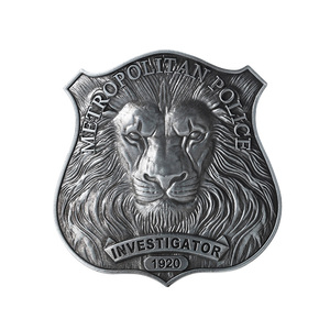 Sư Tử Pin Huy Hiệu Tùy Chỉnh 3D Kim Loại Lớn Câu Lạc Bộ Sư Tử Quốc Tế Lớn Pins Cho Mũ - Product Image 2