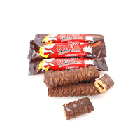 Barre de chocolat en forme de triangle, pour le chocolat au lait, biscuit, snacks chinois