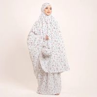 Ensemble de prière Azura en coton pour femmes, taille unique, vêtements modestes, vêtements islamiques