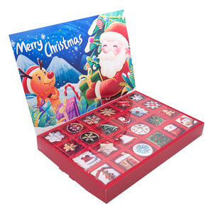 <span class=keywords><strong>Calendrier</strong></span> <span class=keywords><strong>de</strong></span> <span class=keywords><strong>l</strong></span>'<span class=keywords><strong>Avent</strong></span> <span class=keywords><strong>de</strong></span> Noë<span class=keywords><strong>l</strong></span> personnalisé imprimé et remplissable avec 24 compartiments numérotés - Product Image 5