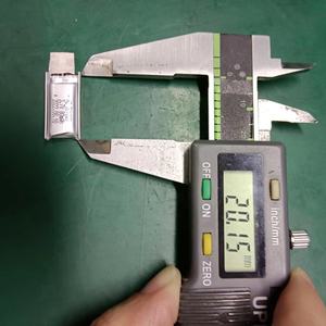 Литий-полимерная аккумуляторная батарея KC IEC62133 3,7 в 80 мАч UL1642 501020 - Product Image 6