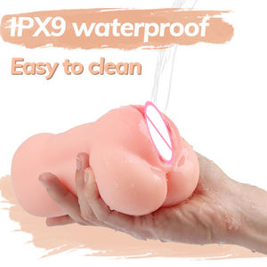 S-HANDE Male Masturbators Toy 2 In1 Bichano Artificial Vagina Anal Realista Masturbando Cup Bolso Pussy para Homens Brinquedo do sexo para homens - Product Image 2