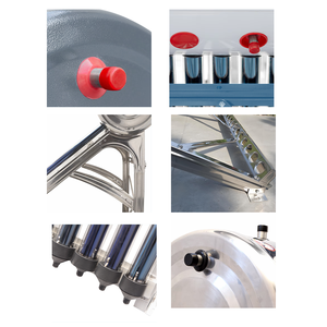 <span class=keywords><strong>Chauffe</strong></span>-<span class=keywords><strong>eau</strong></span> <span class=keywords><strong>solaire</strong></span> en acier inoxydable 500L sans pression à tubes sous vide pour hôtels, usage domestique et <span class=keywords><strong>douche</strong></span> extérieure - Product Image 6