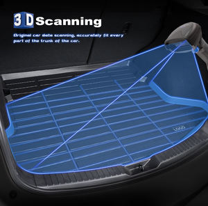 Alfombrillas Termoformadas de TPE para Coche, Revestimiento Económico para la Caja del Camioneta, Fácil Instalación, Alfombrillas con Emblema para <span class=keywords><strong>Honda</strong></span> Vezel RHD 2021-2025 - Product Image 6