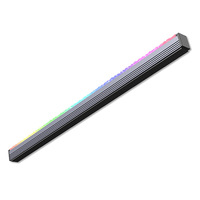 5V-3PIN ARGB barre lumineuse de perceuse cassée en alliage d'aluminium 28cm boîtier LED coloré pour ordinateurs étuis pour ordinateur portable couvre accessoires informatiques