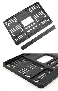 Marco de Matrícula de Plástico Estándar Europeo en Oferta, Soporte para Matrícula de Coche - Product Image 6