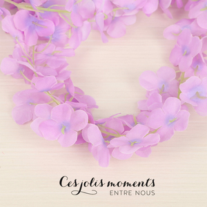 Artificial Wisteria Silk Flower <b>Garland</b> 100cm 200cm Wedding Wall Ceiling Decorations - Product Image 3
