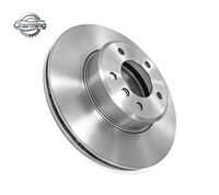 Premium OEM Nieuwe Vervangende OE # 34116753221 300mm 5-gats geventileerde voorrem met coating voor E60 E61 520i 523i middelgrote auto