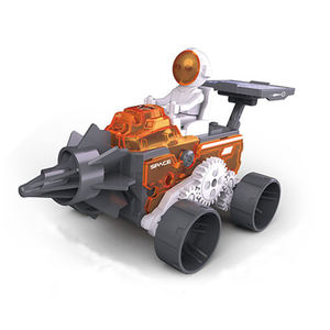 Assemblaggio di cane meccanico spazio elettrico con energia solare Puzzle gioco da tavolo giocattolo educativo - Product Image 4