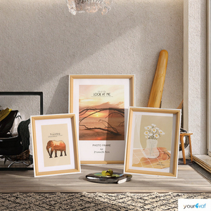 High Quality MDF Wooden Modern Eco-friendly Decorative Letterpress Printed Wall <b>Mount</b> <b>Photo</b> <b>Frames</b> <b>for</b> Girls Multiple Sizes - Product Image 3