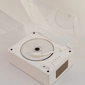 Reproductor de CD Retro, Altavoz Inalámbrico Recargable con BT5.0, Reproductor de Música Portátil para el Hogar, Disfrute Diario de la Música - Product Image 6