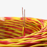 Industrielles Brand bekämpfung spezifisches Leitungs signal Twisted Pair Wire Zweifarbiges 2,5 mm² NH-RVS feuerfestes Netz kabel