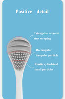 Brosse à Langue en Caoutchouc Souple Antibactérienne Haute Qualité pour une Haleine Fraîche et un Nettoyage en Profondeur, Nettoyant de Langue en Boîte Individuelle