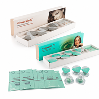 Kit de soin du visage 3 en 1 CO2, oxygénation à bulles, pods Glowskin, éclaircissement de la peau, détox, glamour, rajeunissement de la peau