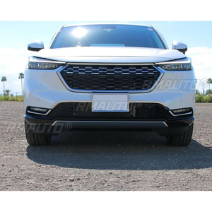 For Honda Vezel HRV 2021-2022 <b>Car</b> Bumper Grill <b>Decorative</b> Strip Racing Grille <b>Decorative</b> Strip Front Bumper Grill Exterior Part - Product Image 4