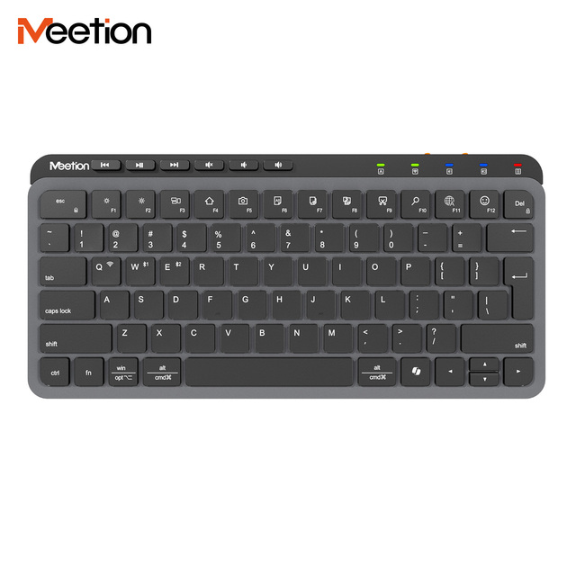 For WK310 2.4G Wireless Scissor Laptop Keyboard Rechargeable for Dual Mode Silent Ultra Thin USB Type-C