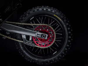 Motocicleta eléctrica Cheetah Leopard 27kw 37kw 90V Arctic Leopard EXE 880, motos de Cross eléctricas, marco de aleación de aluminio - Product Image 6